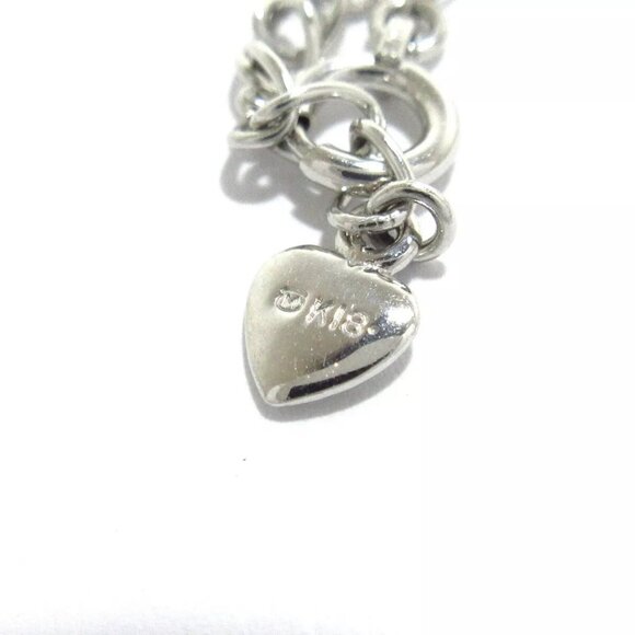 Auth mikimoto - 18K White Gold Cream Pearl Bracelet - Picture 4 of 8